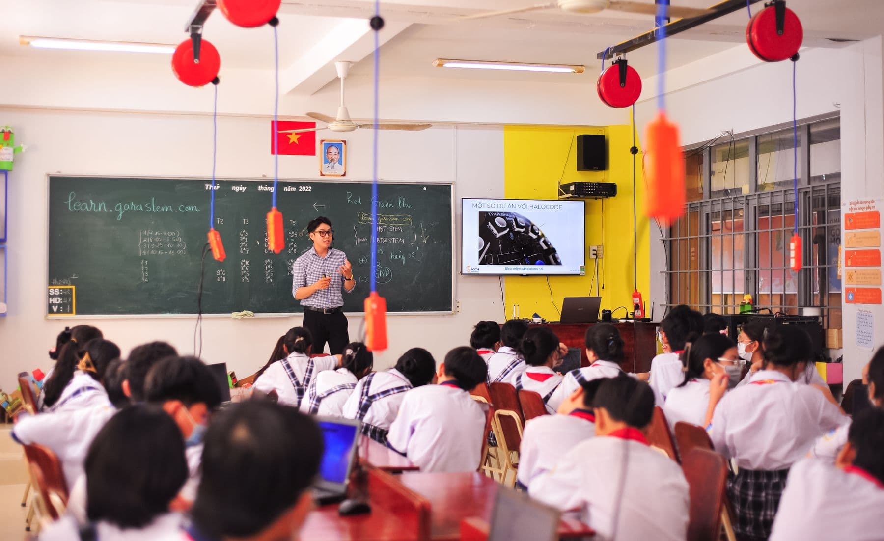 Lớp học tại trung tâm đào tạo